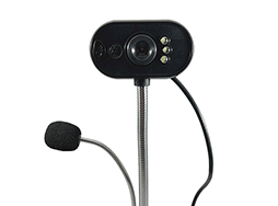 Webcam and microphone product