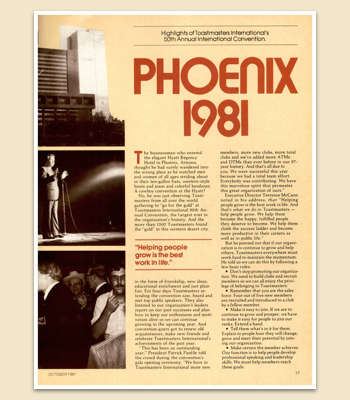 1981 Magazine Convention